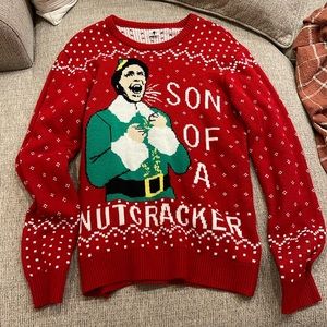 ELF ugly Christmas sweater